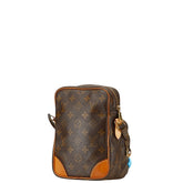 ルイ ヴィトン モノグラム アマゾン 斜め掛け ショルダーバッグ M45236 ブラウン PVC レザー レディース LOUIS VUITTON 【中古】